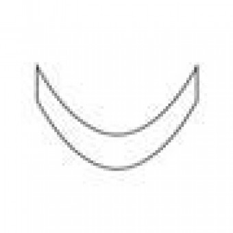 Smile Line  French Silver 